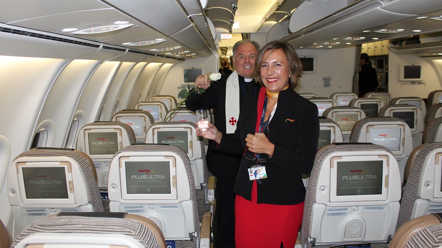 Plus Ultra Líneas Aéreas estrena su A340-600 en un vuelo Madrid-Lima